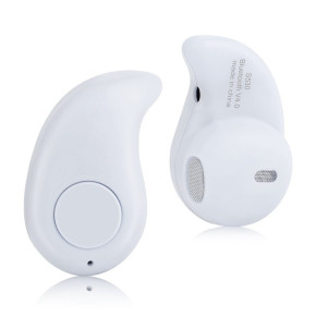 Безжична слушалка Bluetooth 4.0 хендсфри мултипойнт 4.0 S530 бяла